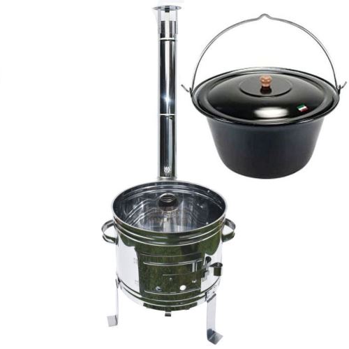 Kotlíkový set Párty Echo smalt 36 cm