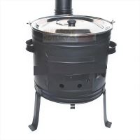 Kotlíkový set Párty 2 v 1 full, kotlina 45 cm a kotlík nerez Lux 30 L s príslušenstvom (1)