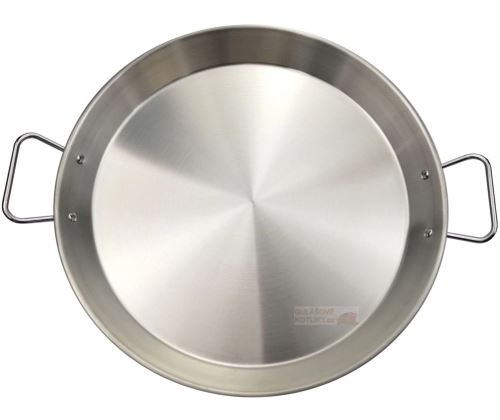 Nerezová paella panvica Garcima Inox 47 cm – luxusná španielska panvica