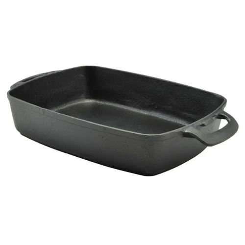 Liatinový pekáč obdĺžnikový 34,5 x 25,5 cm – masívna forma na pečenie, lasagne a buchty