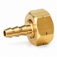 Plynový nátrubok D 8 mm s prevlečnou maticou G 1/4" L – tŕň na hadicu pre variče a regulátory PB